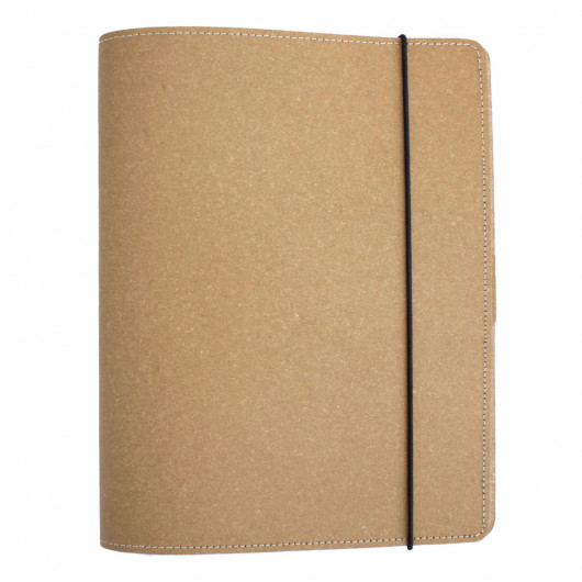 Australian Made Recycled Leather A5 Journal Kraft